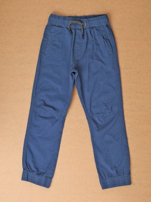 V-MART Regular Fit Boys Dark Blue Trousers