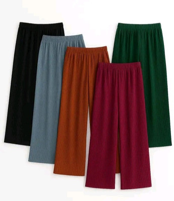 Semple Regular Fit Women Multicolor Trousers
