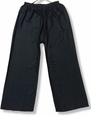 Shivrit collection Relaxed Women Black Trousers