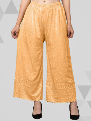 FamBee Relaxed Women Beige Trousers