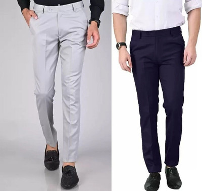 Shree VastraVeda Regular Fit Men Multicolor Trousers