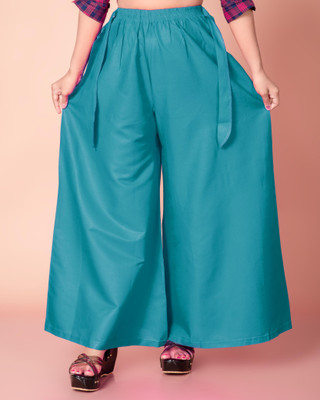 Nice Choice Collecton Comfort Fit Women Light Green Trousers