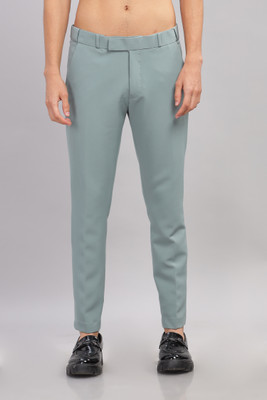 VAN DSL Regular Fit Men Grey Trousers