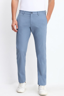 Allen Solly Regular Fit Men Blue Trousers