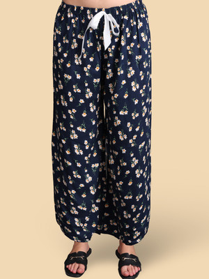 Bamboo Breeze Flared Women Multicolor Trousers