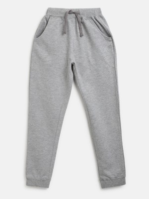 TALES & STORIES Regular Fit Baby Boys Grey Trousers