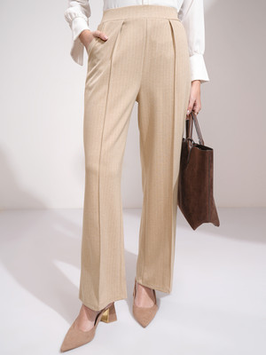 Tokyo Talkies Straight Fit Women Multicolor Trousers