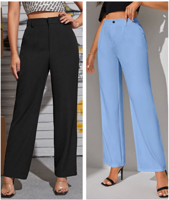 kronmenien Regular Fit Women Multicolor Trousers
