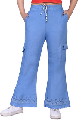 SOHAN ENTERPRISE Regular Fit Women Dark Blue Trousers