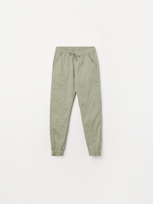 Fame Forever by Lifestyle Regular Fit Boys Light Green Trousers
