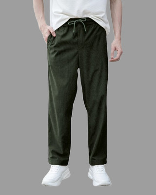 UNICO WESTON STORE Regular Fit Men Dark Green Trousers