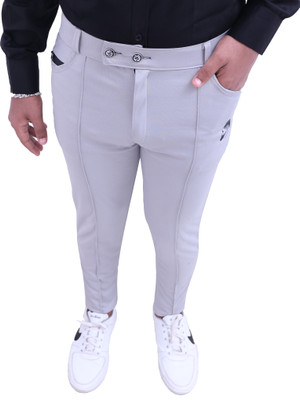 Style sync Regular Fit Men Grey Trousers