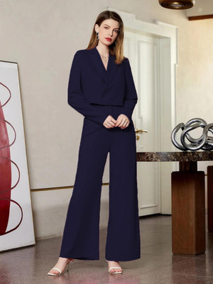KOTTY Regular Fit Women Blue Trousers