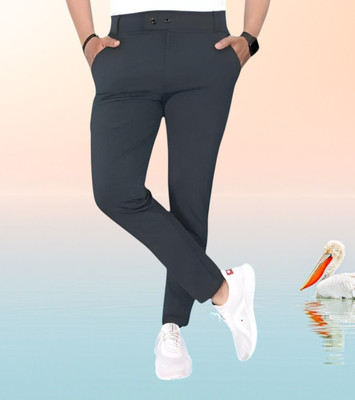 Tip Top Regular Fit Men Grey Trousers