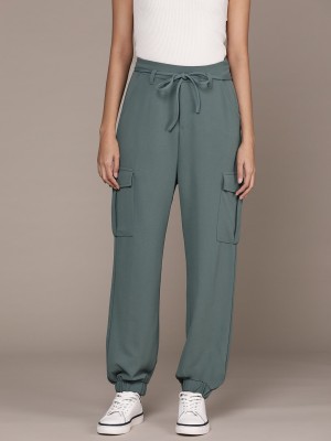 Roadster Regular Fit Women Green Trousers