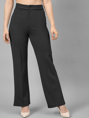 CORSICA Relaxed Women Black Trousers