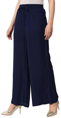 BCD FASHIONS Regular Fit Women Blue Trousers