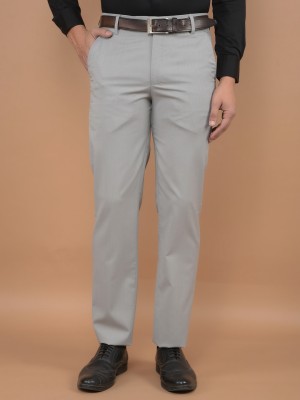 Canary London Slim Fit Men Grey Trousers