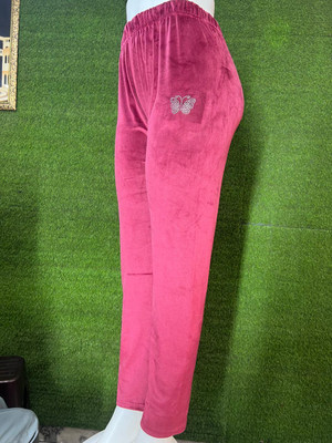 MAHI GARMENTS Comfort Fit Women Maroon Trousers