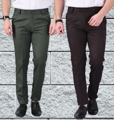 AD & AV Regular Fit Men Multicolor Trousers