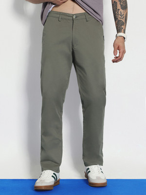 Urbano Fashion Slim Fit Men Blue Trousers
