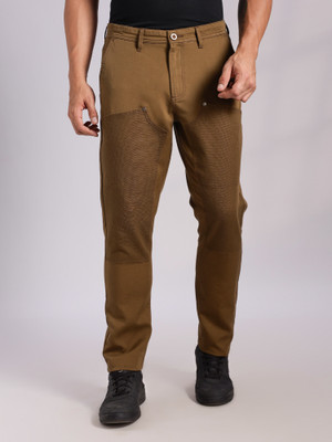 THOMAS SCOTT Regular Fit Men Khaki Trousers