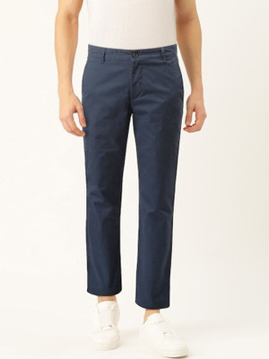 United Colors of Benetton Slim Fit Men Blue Trousers