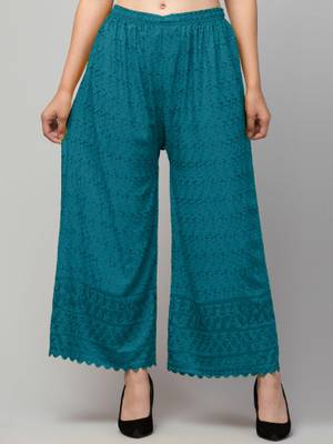 FamBee Relaxed Women Dark Green Trousers