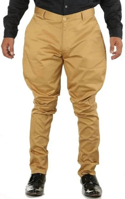 Breakthrough Flared Men Khaki Trousers