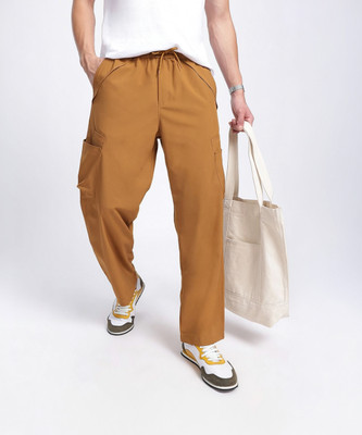 Kook N Keech Regular Fit Men Brown Trousers