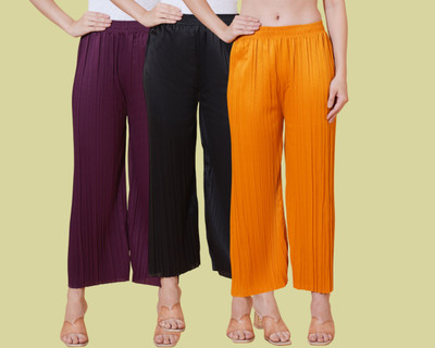 Lecowar Regular Fit Women Multicolor Trousers