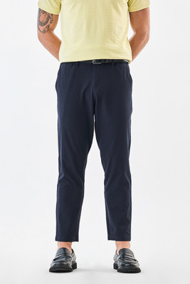 Snitch Relaxed Men Dark Blue Trousers