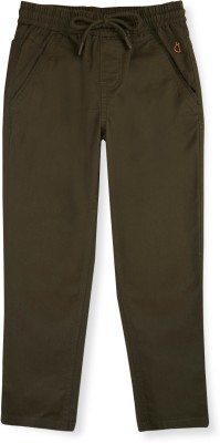 GINI & JONY Relaxed Boys Dark Green Trousers