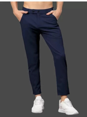 Style sync Slim Fit Men Blue Trousers