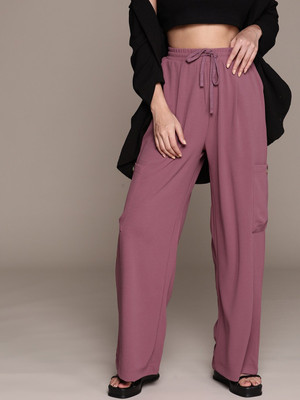 Roadster Regular Fit Women Red Trousers