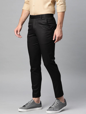 The DS Tapered Men Black Trousers