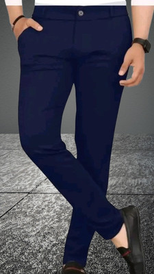 Nitya TrackP Regular Fit Men Blue Trousers