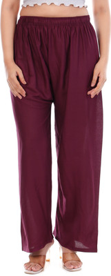 tpf Loose Fit Women Maroon Trousers
