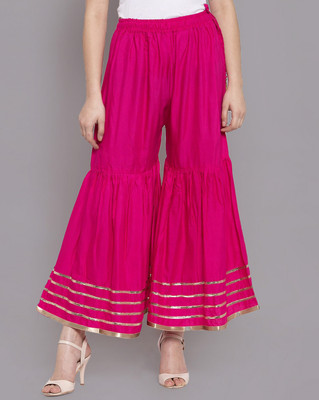 Moda Rapido Regular Fit Women Pink Trousers