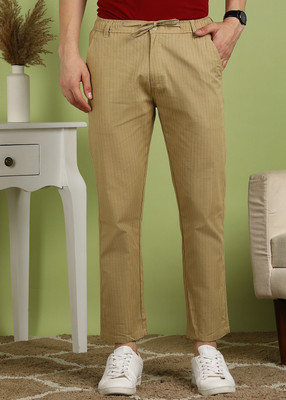FUBAR Regular Fit Men Beige Trousers