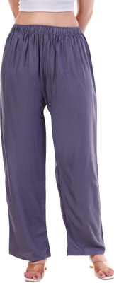 tpf Loose Fit Women Grey Trousers