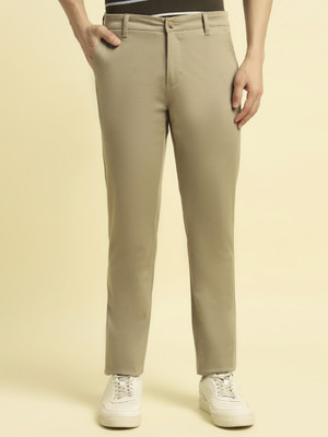 CANTABIL Regular Fit Men Beige Trousers