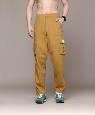 Roadster Loose Fit Men Brown Trousers