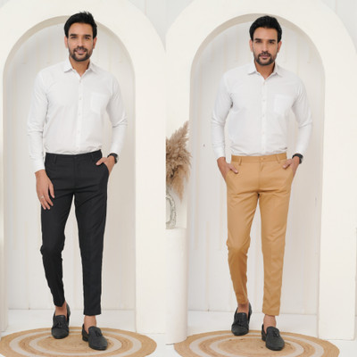 Shanta Enterprise Regular Fit Men Multicolor Trousers