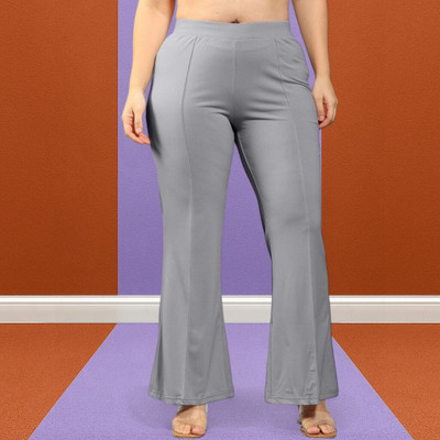 nitafashion Loose Fit Women Grey Trousers