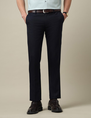 ARROW Regular Fit Men Blue Trousers
