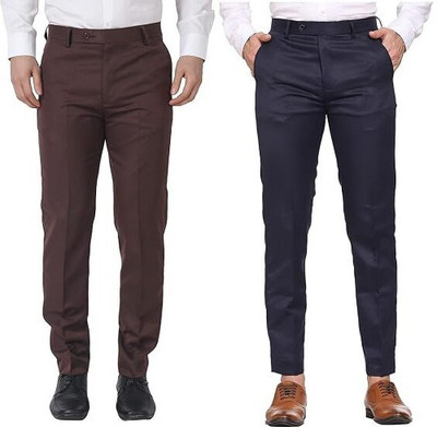 GhabaCreation Regular Fit Men Multicolor Trousers