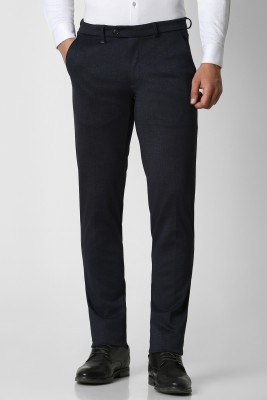 VAN HEUSEN Skinny Fit Men Dark Blue Trousers