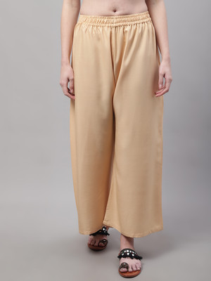 VALLES365 by S.c. Flared Men Beige Trousers