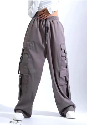 Archana Trader Loose Fit Women Black Trousers